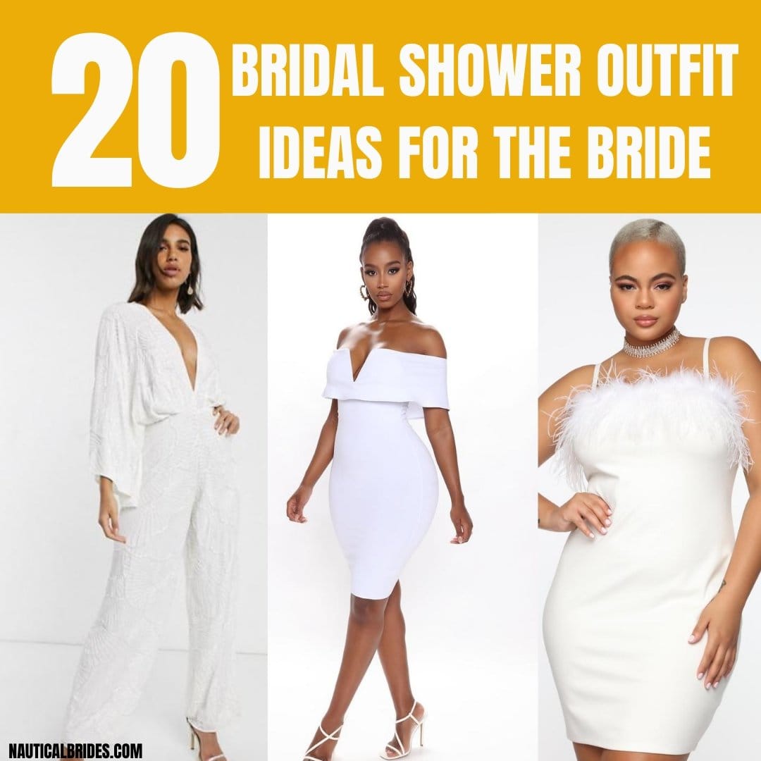 20 Trendy Bridal Shower Outfit ideas