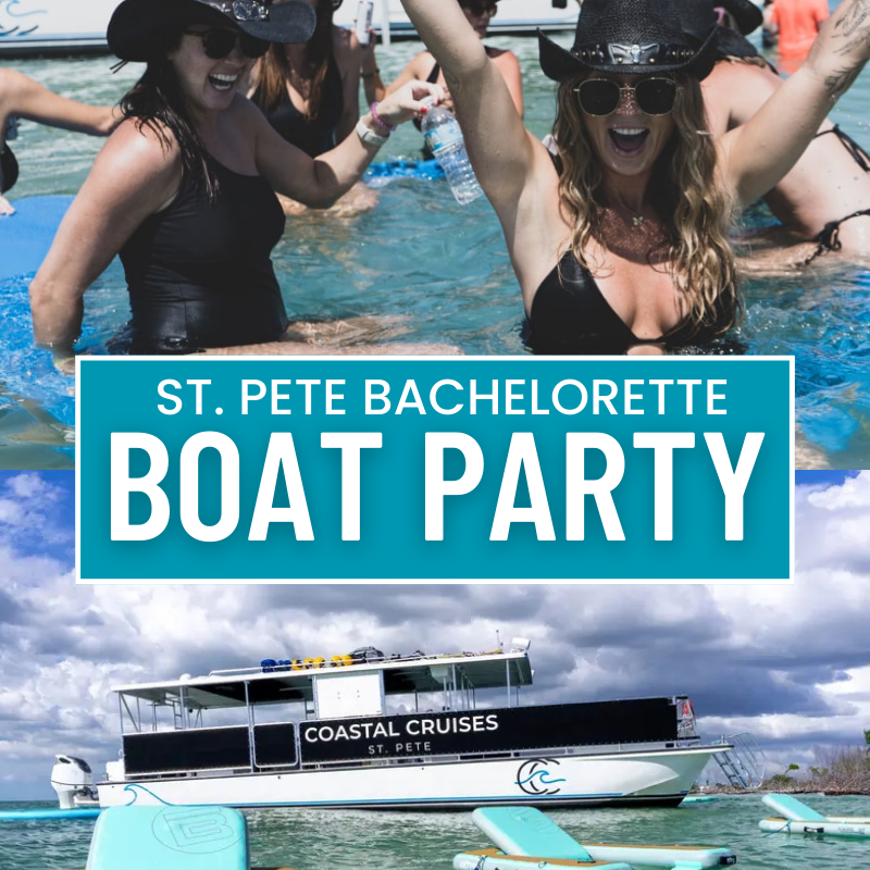 collage st pete coastal cruises bachelorette group and st pete boat