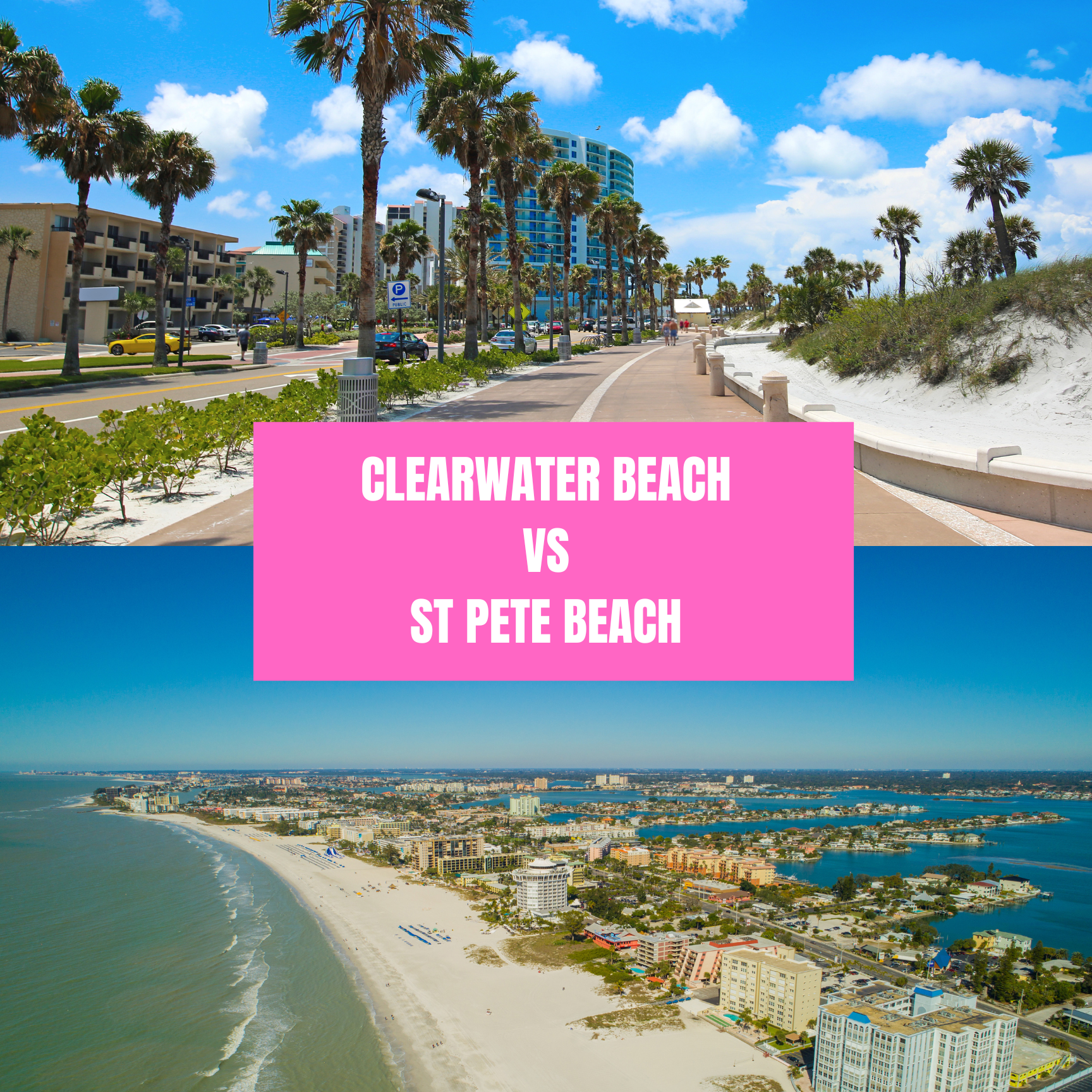 st pete beach vs clearwater beach