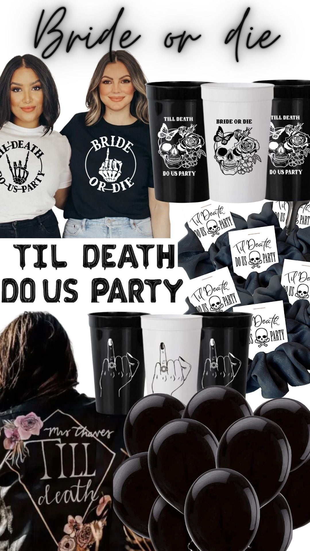 bride or die bachelorette party 