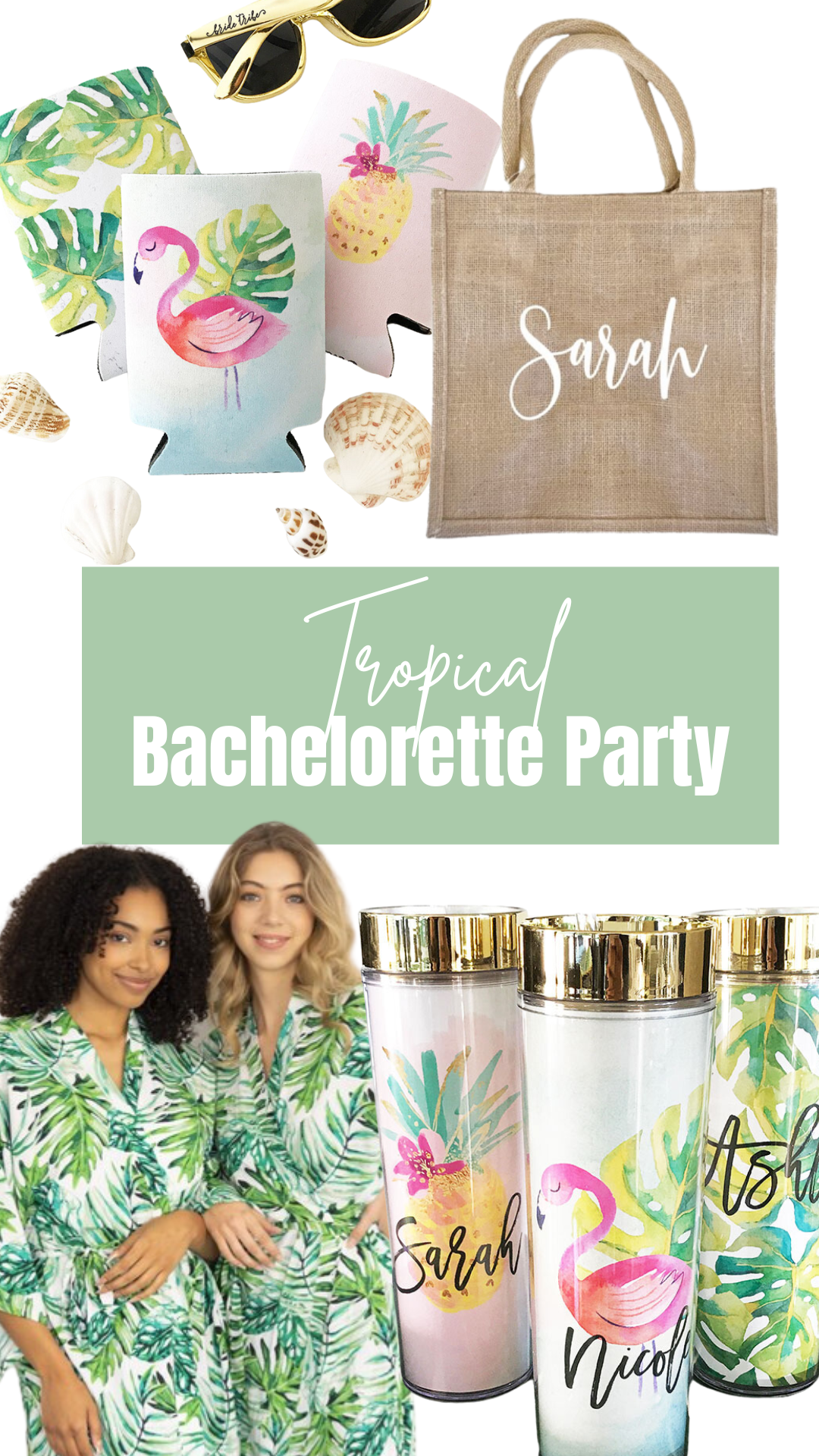 tropical bachelorette party 