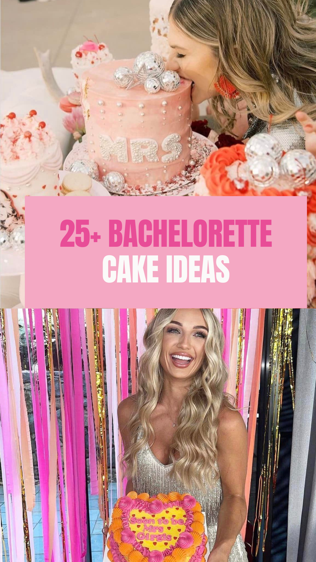 Pinterest | Rose gold wedding cakes, Wedding shower cakes, Bachelorette cake