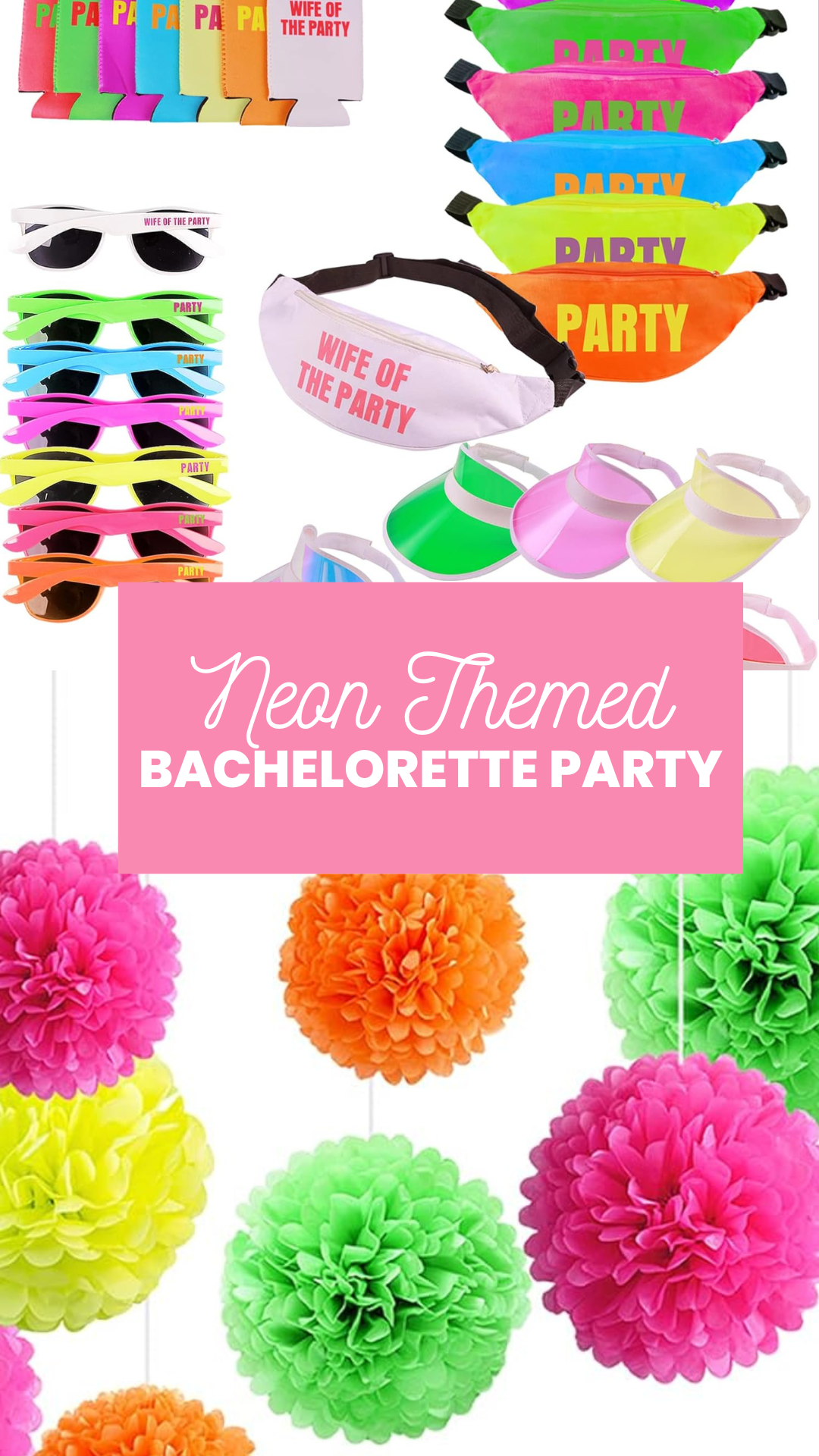 neon bachelorette party
