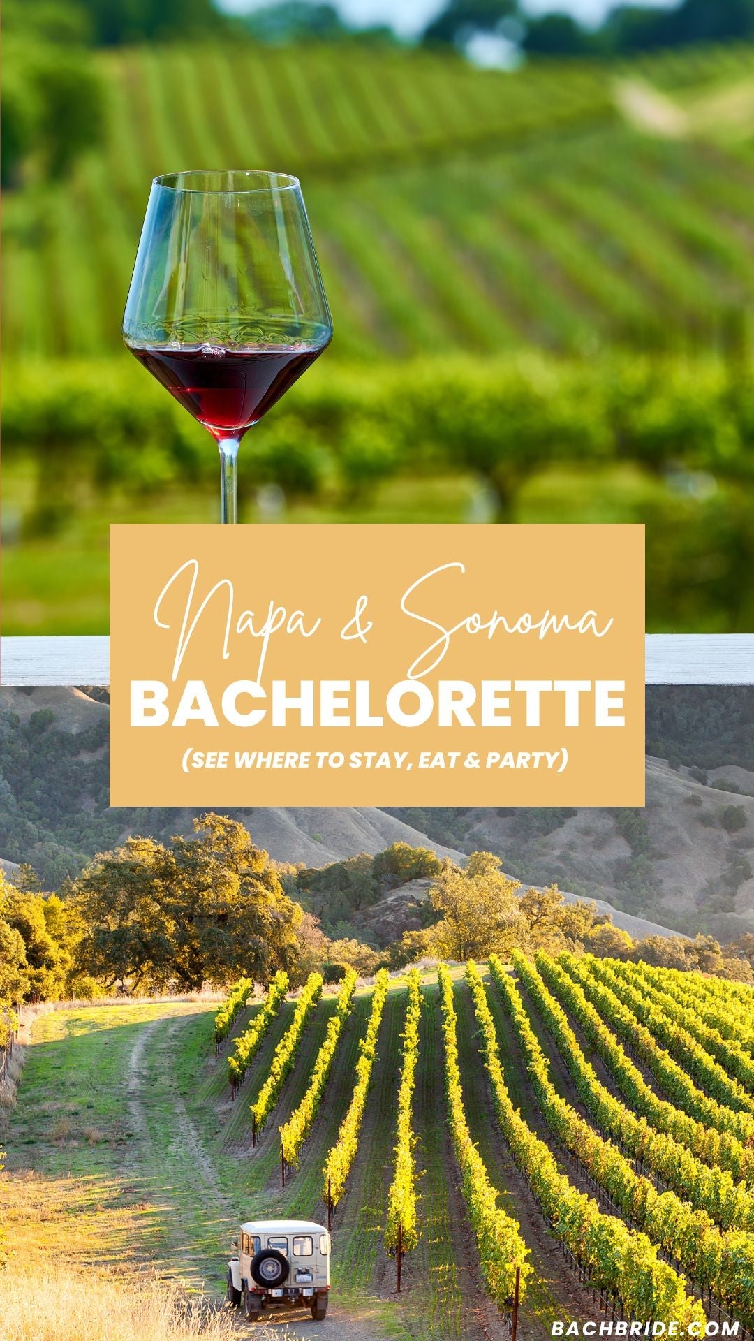 napa valley bachelorette party 