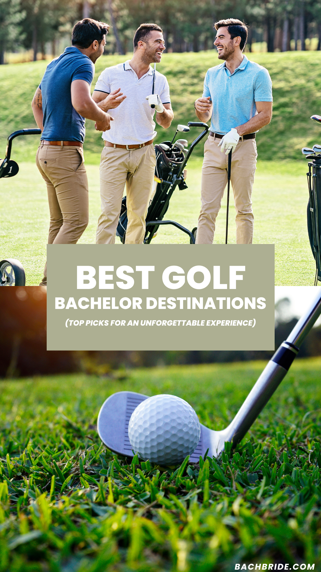 golf bachelor party