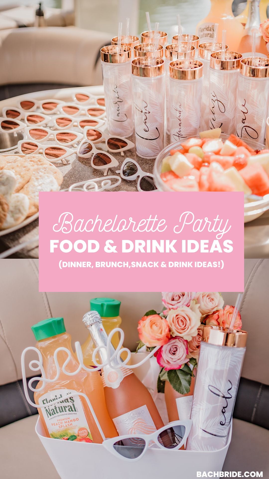 Ultimate Guide: Bachelorette Party Food & Drink Ideas - Bach Bride
