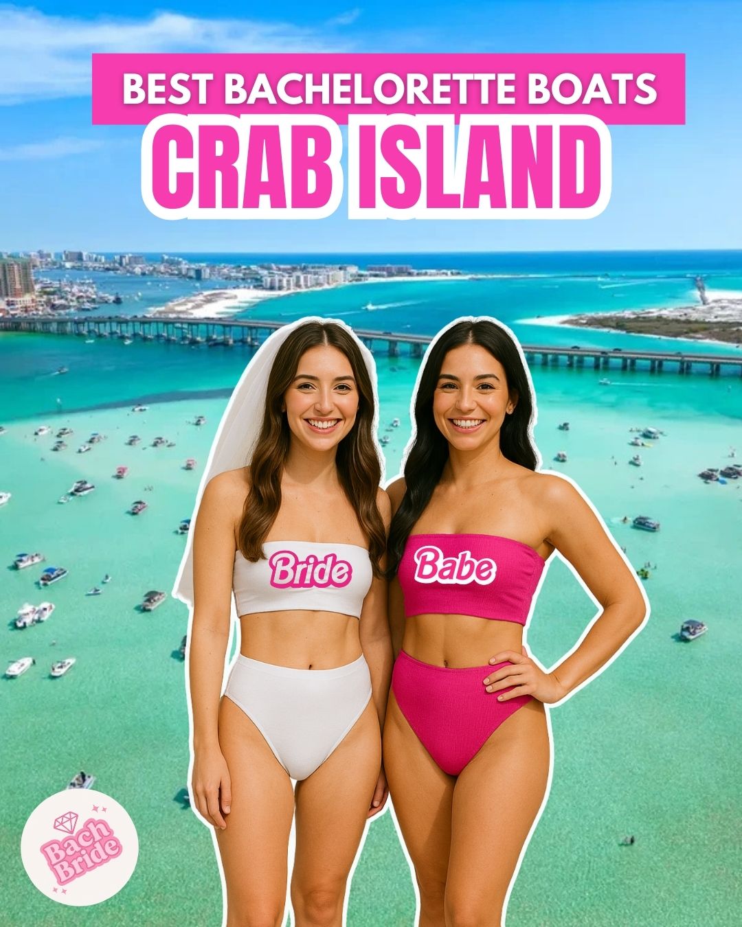 crab island boat rentals bachelorette party 