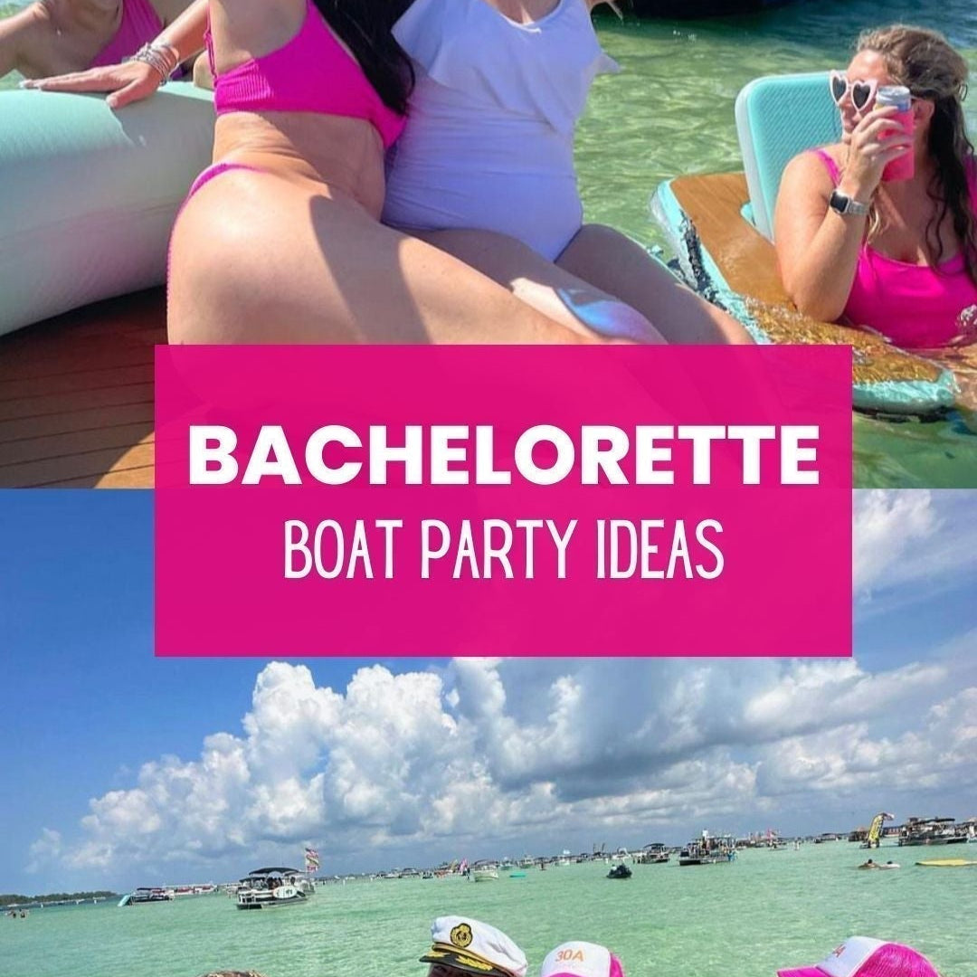 Bachelorette party boat 