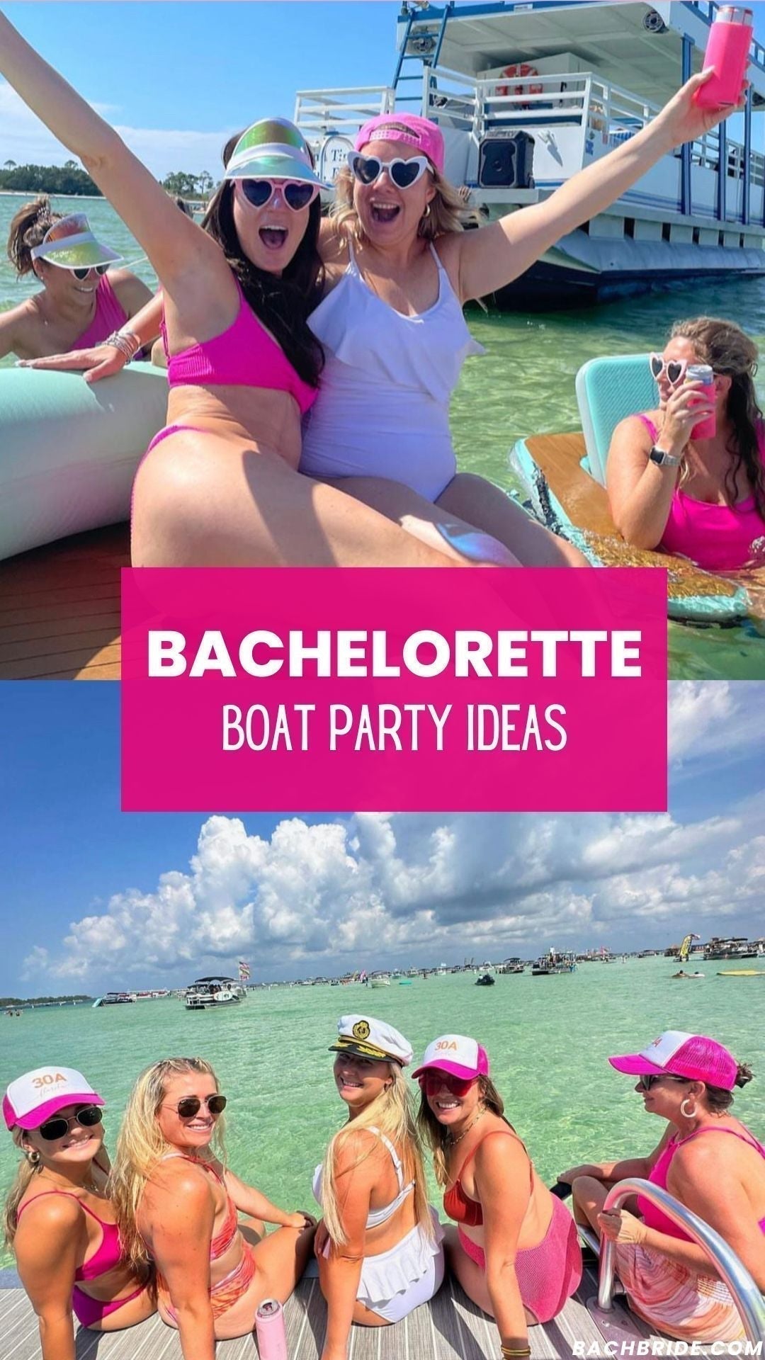 Bachelorette party boat 