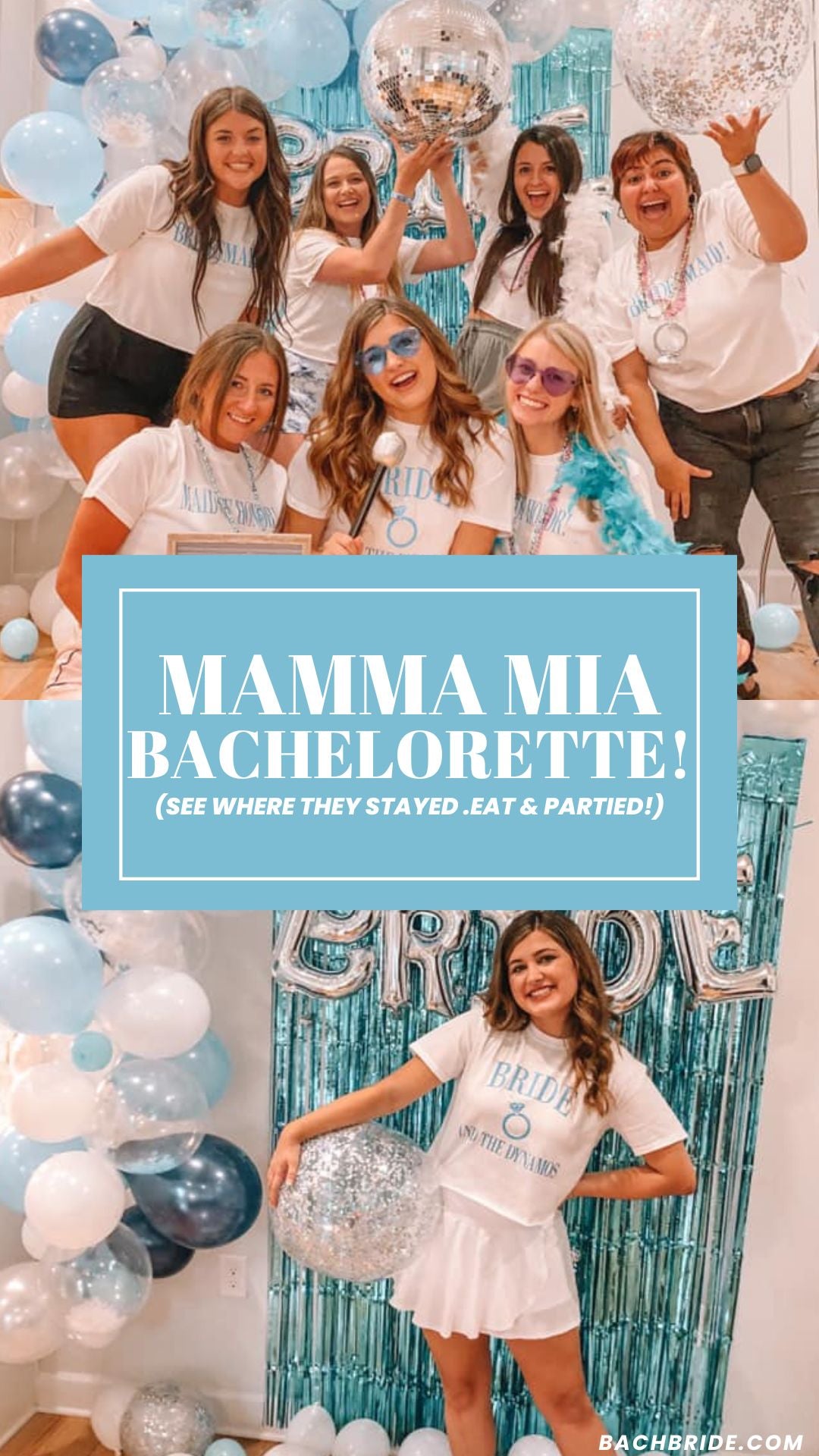 mamma mia bachelorette party