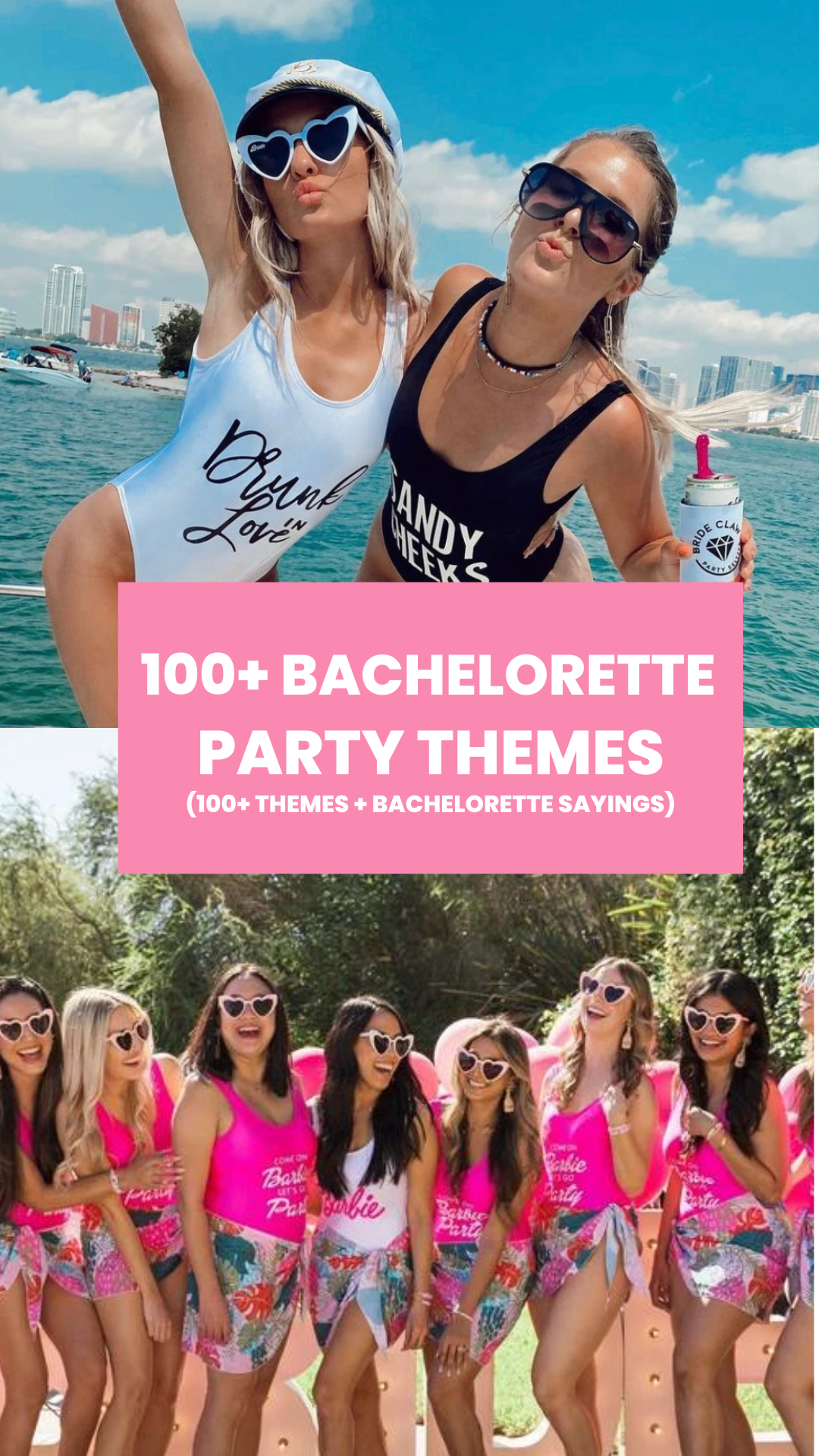 9 Bachelorette Party Sunglasses of All Shapes and Styles