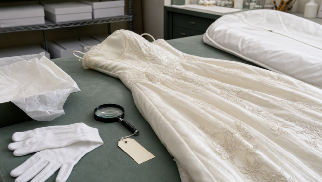 The 9 Best Places to Buy a Wedding Dress You Can Actually Inspect