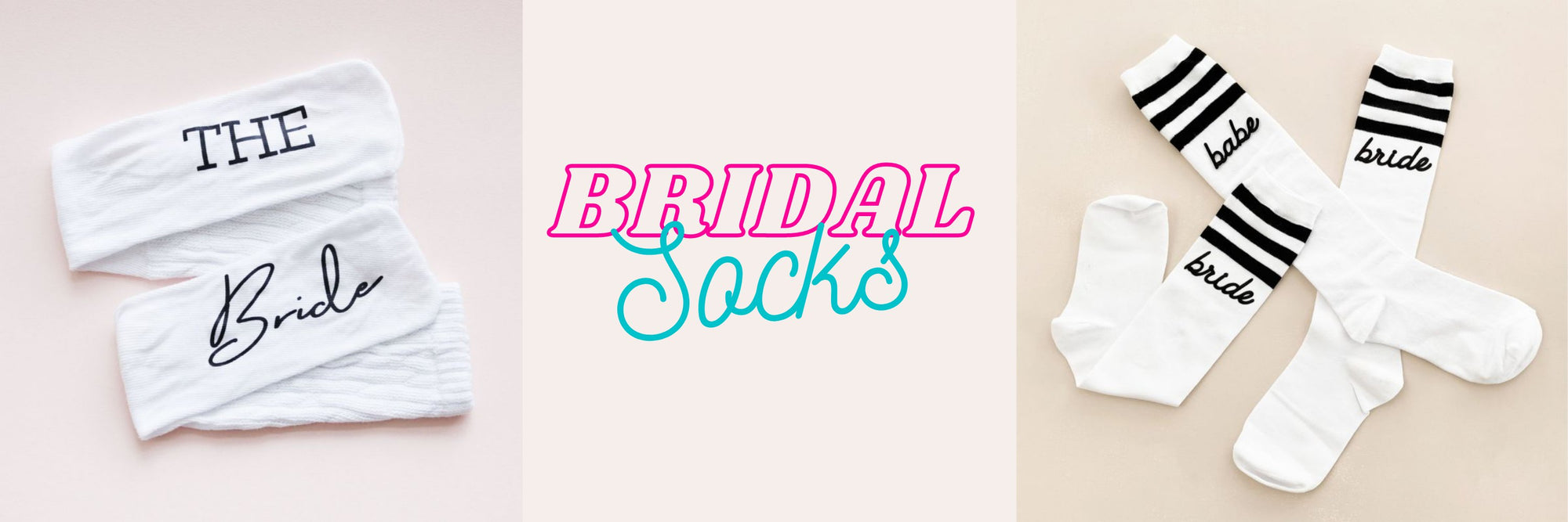 Bridesmaid Socks | Bride Socks