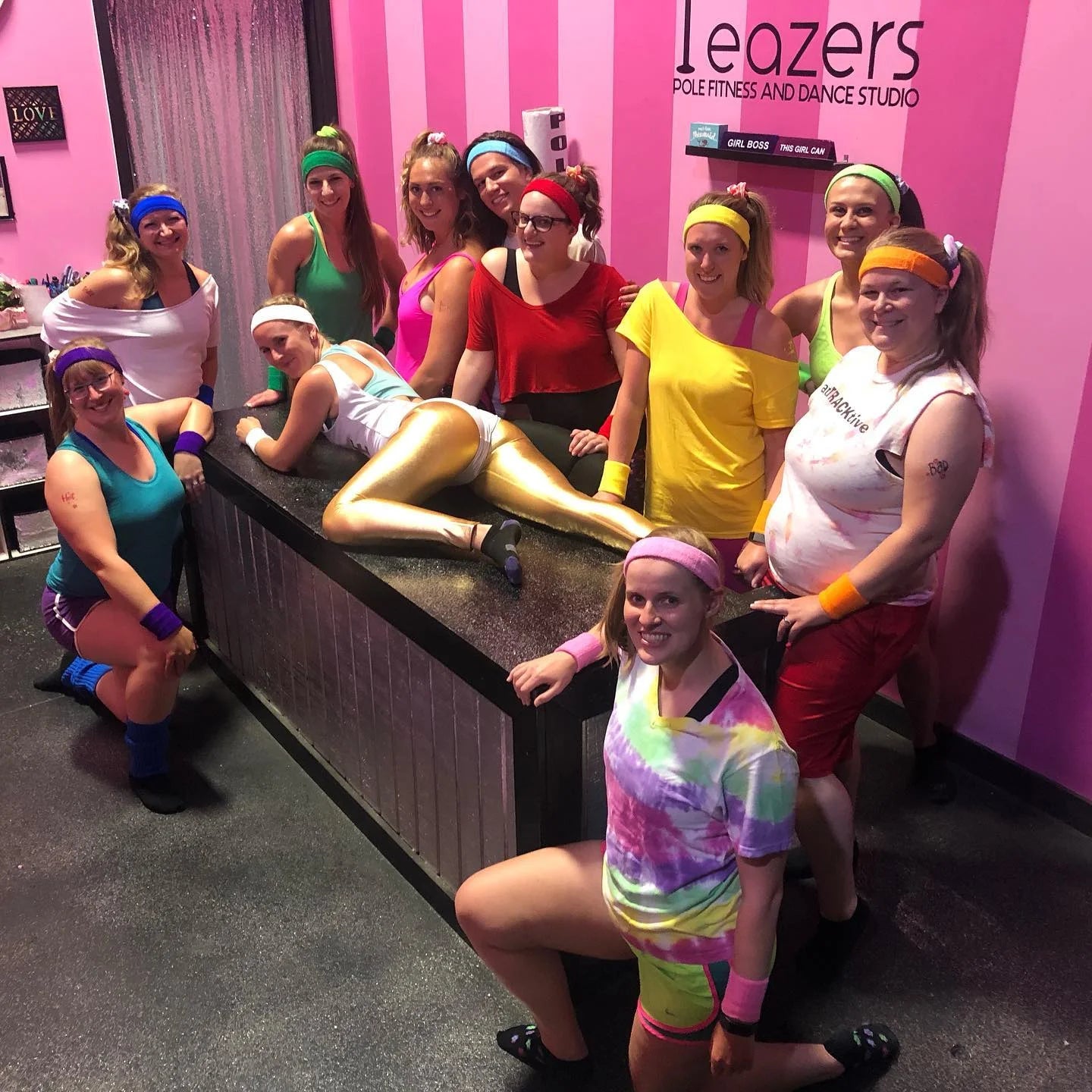 Teazers Pole Party bachelorette party