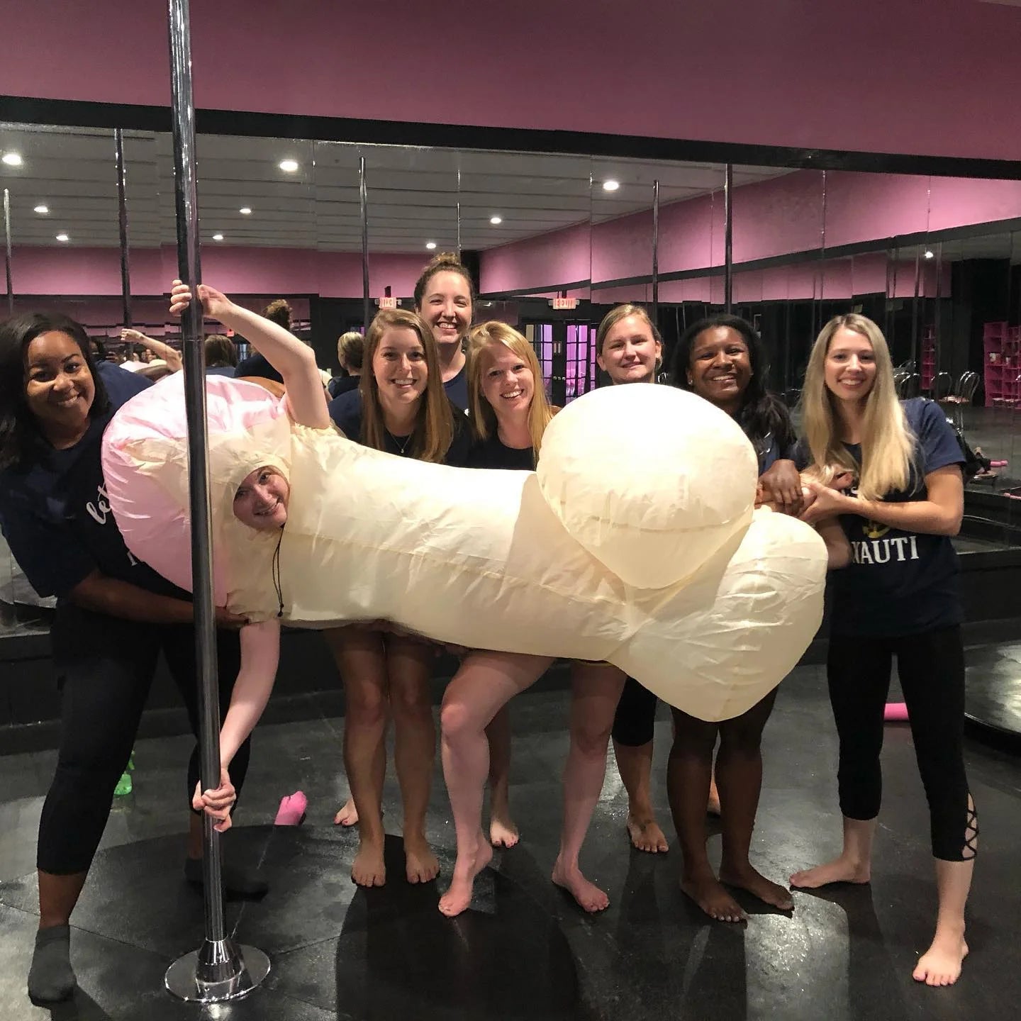 Teazers Pole Party bachelorette party