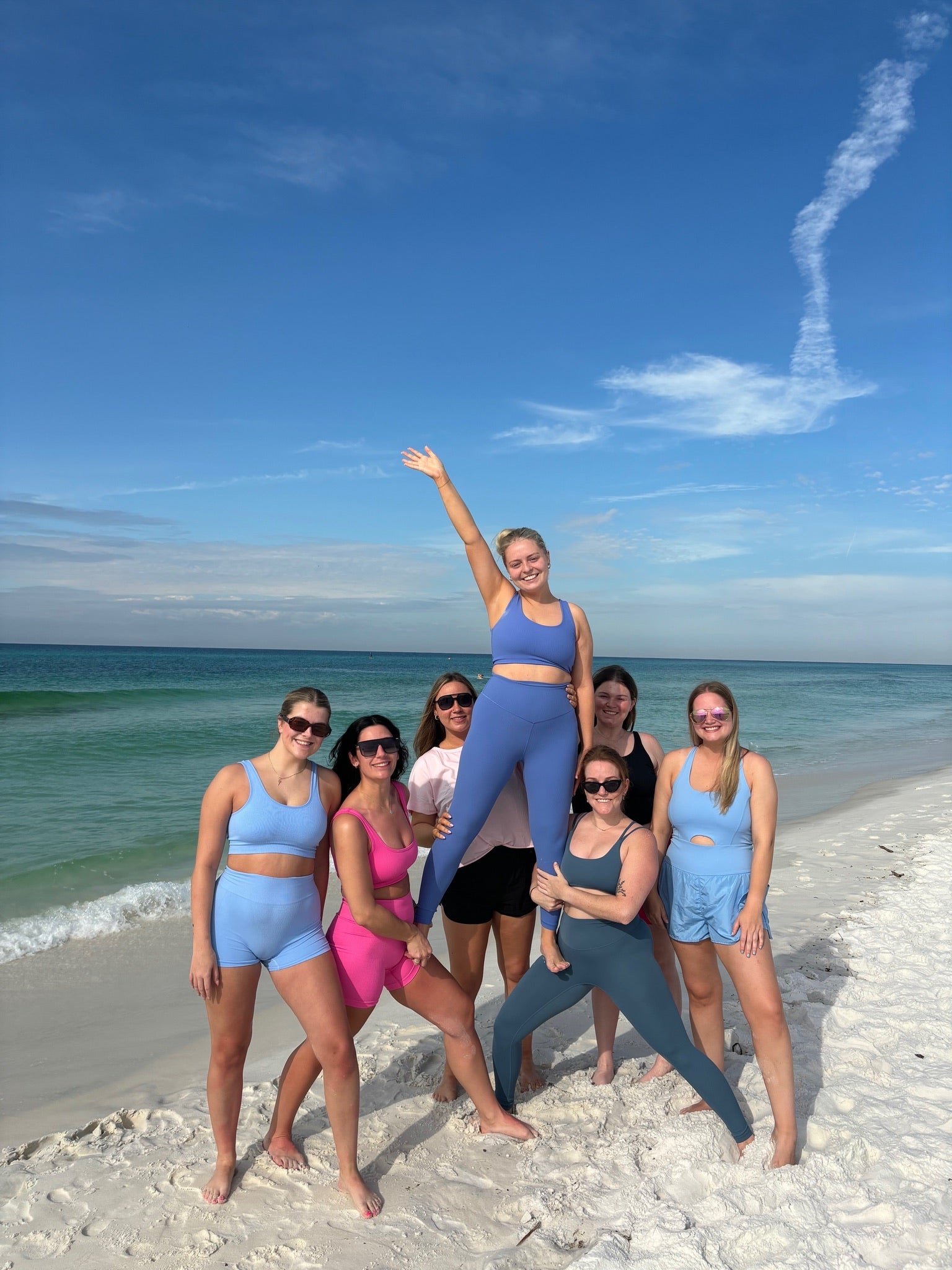 Private Bachelorette Yoga with Rosé