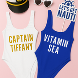 Bride nautical swimsuit 