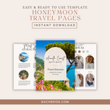 Editable Honeymoon Planner