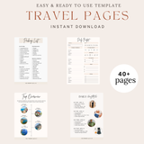 Editable Honeymoon Planner