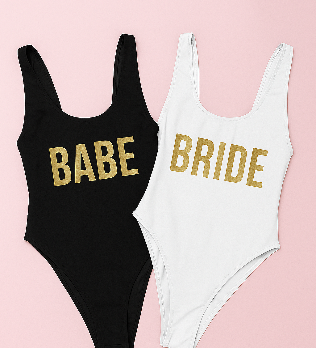 Babe and Bride Swimsuits