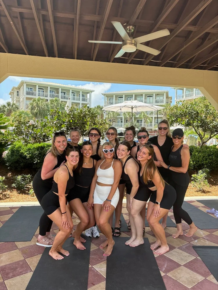 Private Bachelorette Yoga with Rosé
