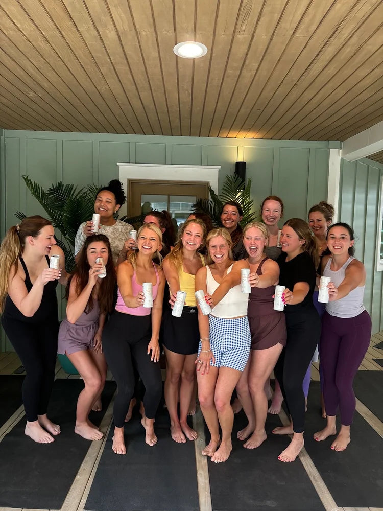 Private Bachelorette Yoga with Rosé