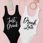 Drunk in love bachelorette party swimsuit