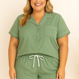 Sage Cotton Bridesmaid Pajamas