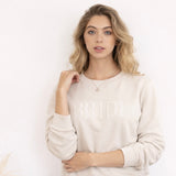 Bride Embroidered Sweatshirt