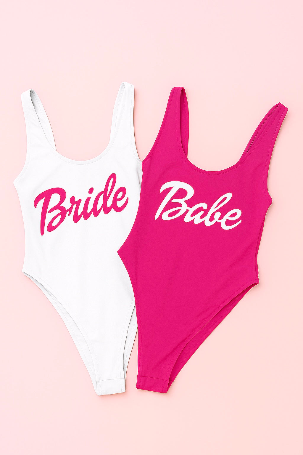 Barbie bride bachelorette party swimsuits
