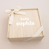 Personalized Baby Box