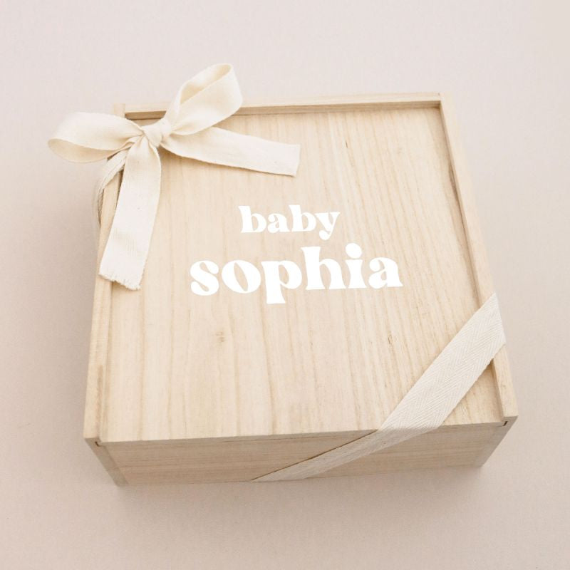 Personalized Baby Box