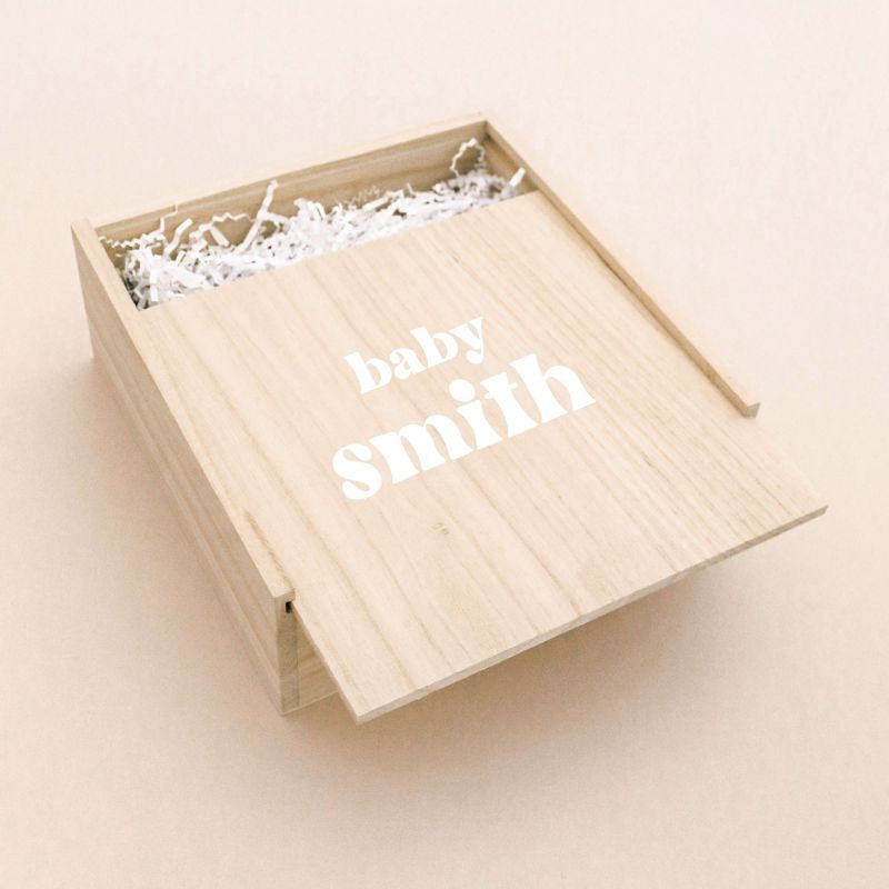 Personalized Baby Box