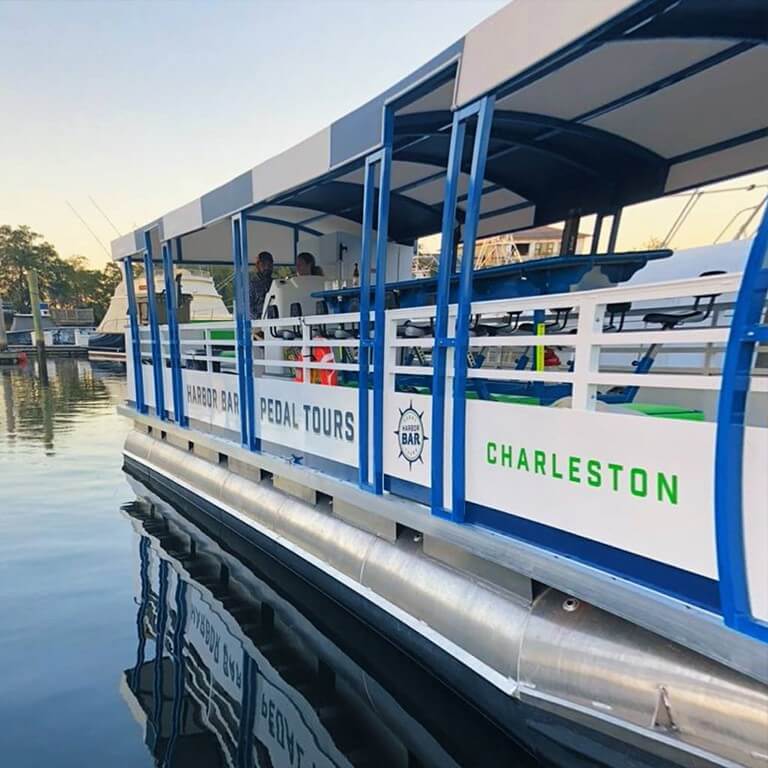 charleston party boat