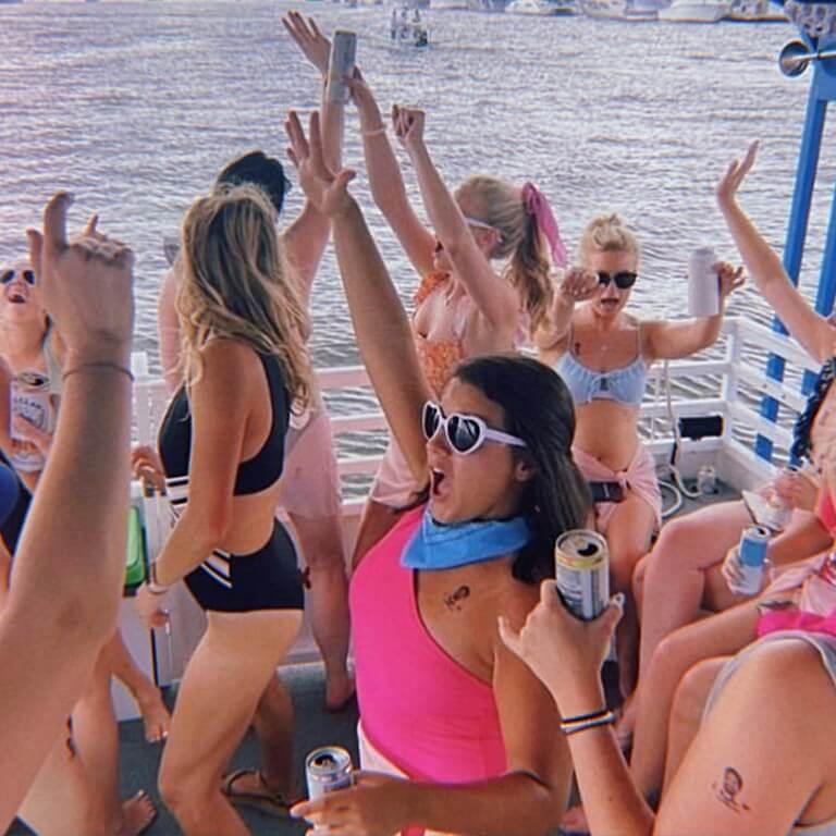 charleston party boat