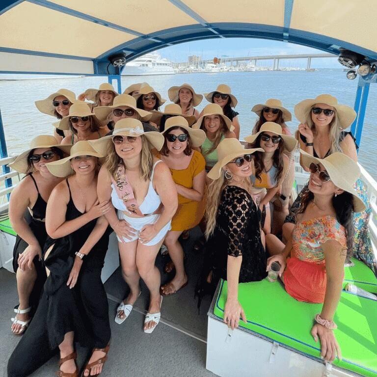 charleston party boat