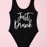 Drunk in love bachelorette party swimsuit