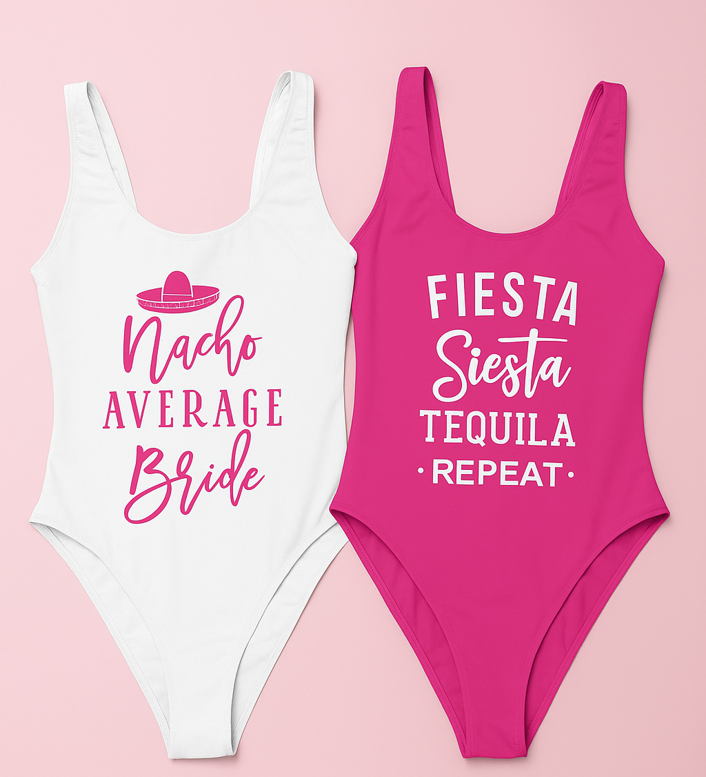 Nacho average bride swimsuit