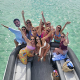 30A Pontoon Rental bachelorette party boat