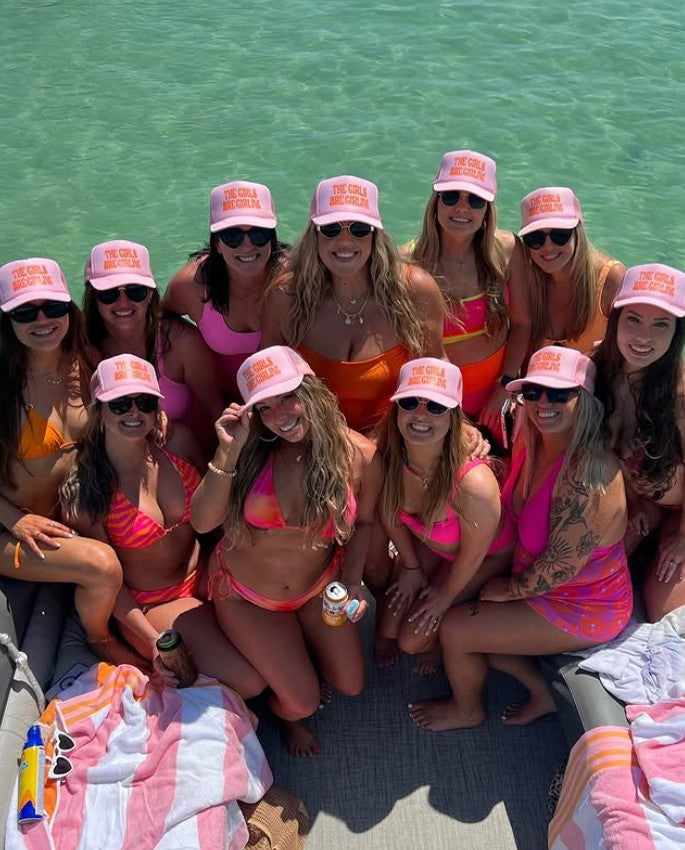 30A Pontoon Rental bachelorette party boat
