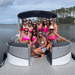 30A Pontoon Rental bachelorette party boat