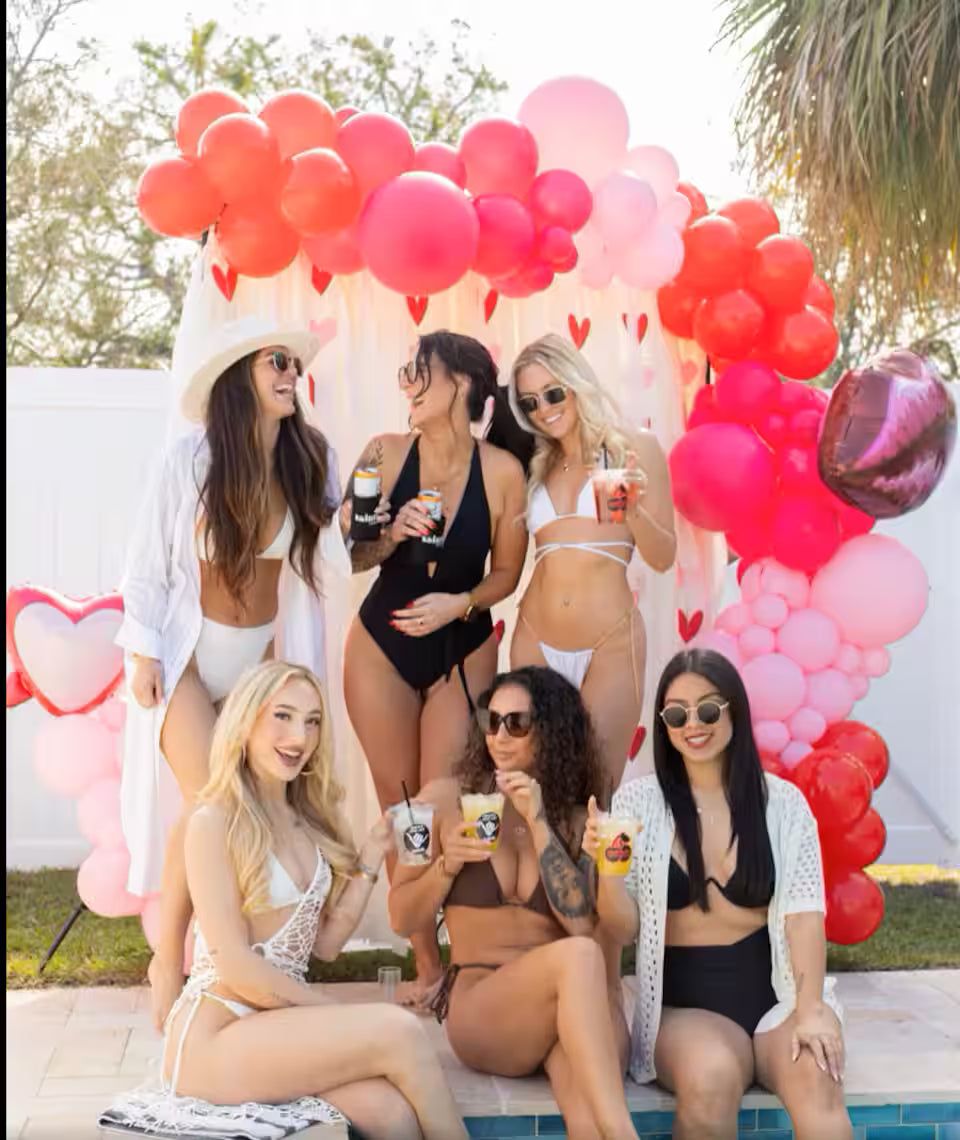 Stylish St Pete Bachelorette Stay with Spacious Group Layout