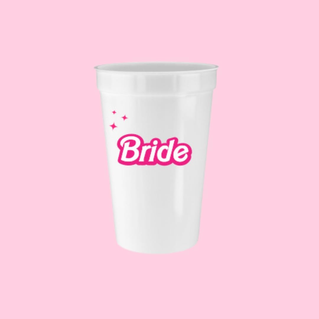 barbie bachelorette party cups