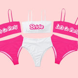 Barbie bachelorette party swimsuits (Two Piece)