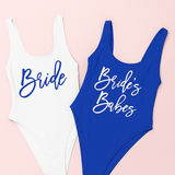 brides babes royal blue siwmsuit