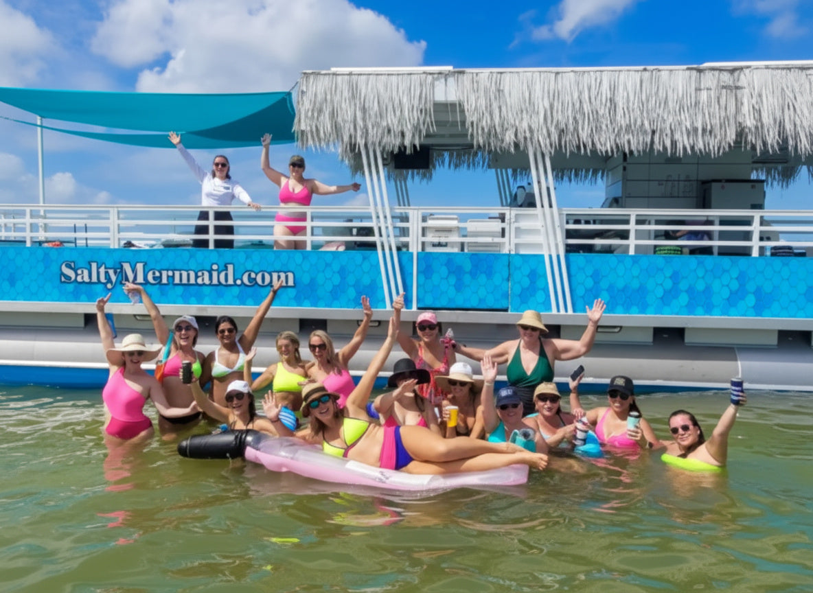 The Salty Mermaid Beach Boats