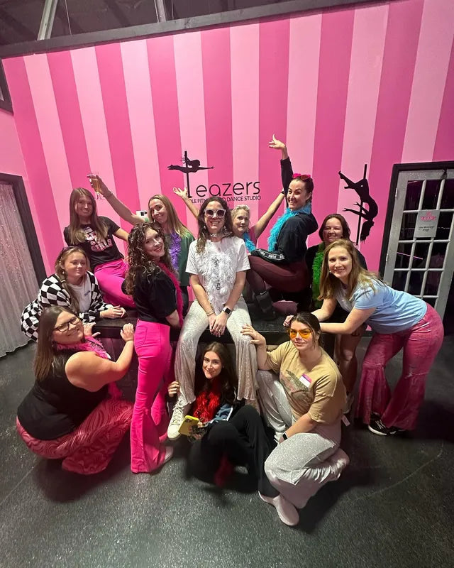Teazers Pole Party bachelorette party