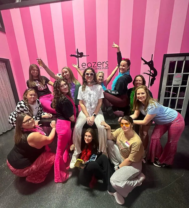 Teazers Pole Party bachelorette party