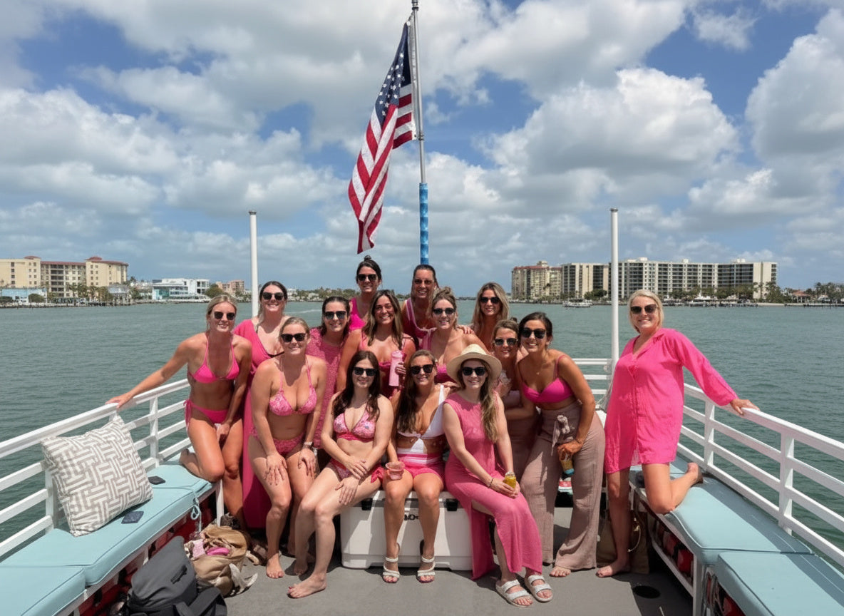 The Salty Mermaid Beach Boats