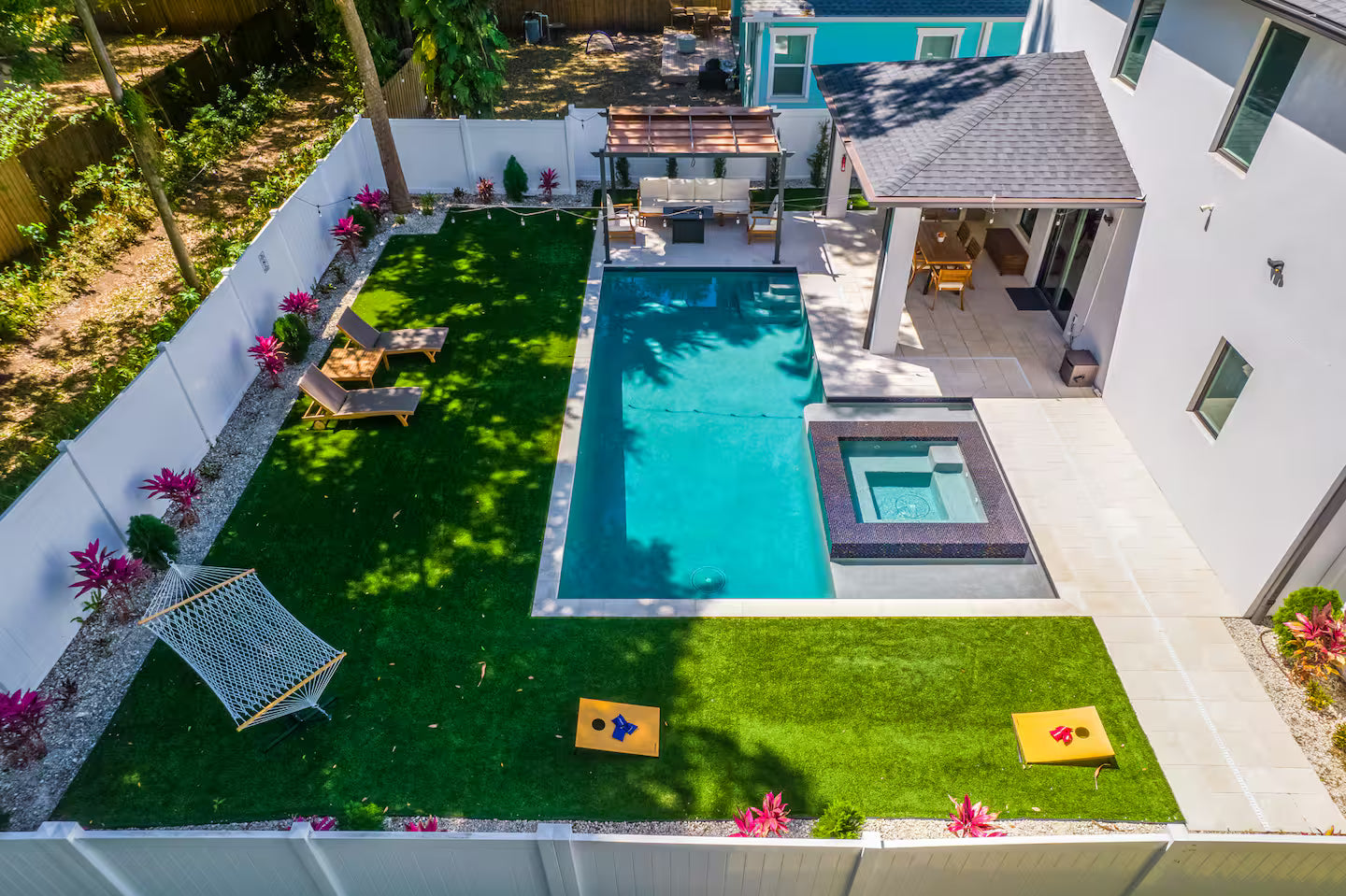 LUX Tampa Home With Pool, Spa, Game room